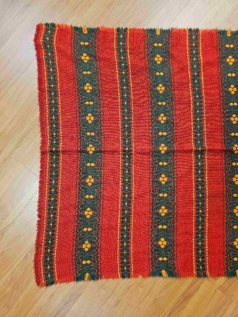 Vintage kleed rood 160/110 cm, Gebruikt, 100 tot 150 cm, Etten-Leur, DJT@dejuistetoon.eu
