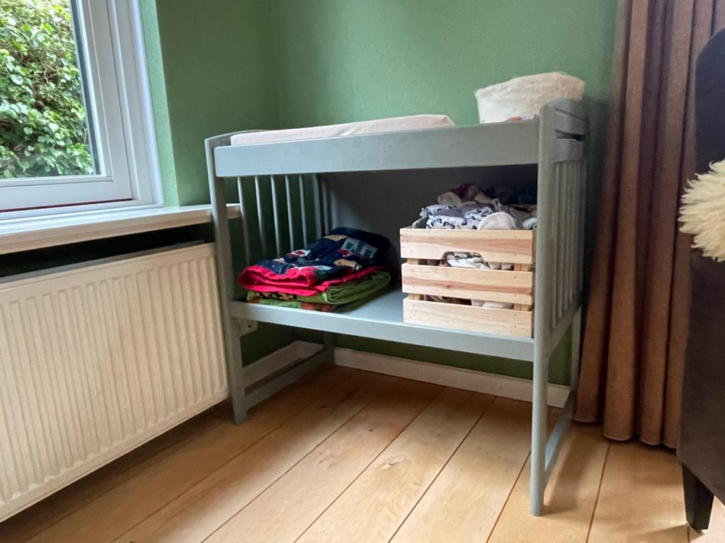 Commode/verschoontafel baby, Gebruikt, 50 tot 70 cm, 75 tot 100 cm, Opstaande rand