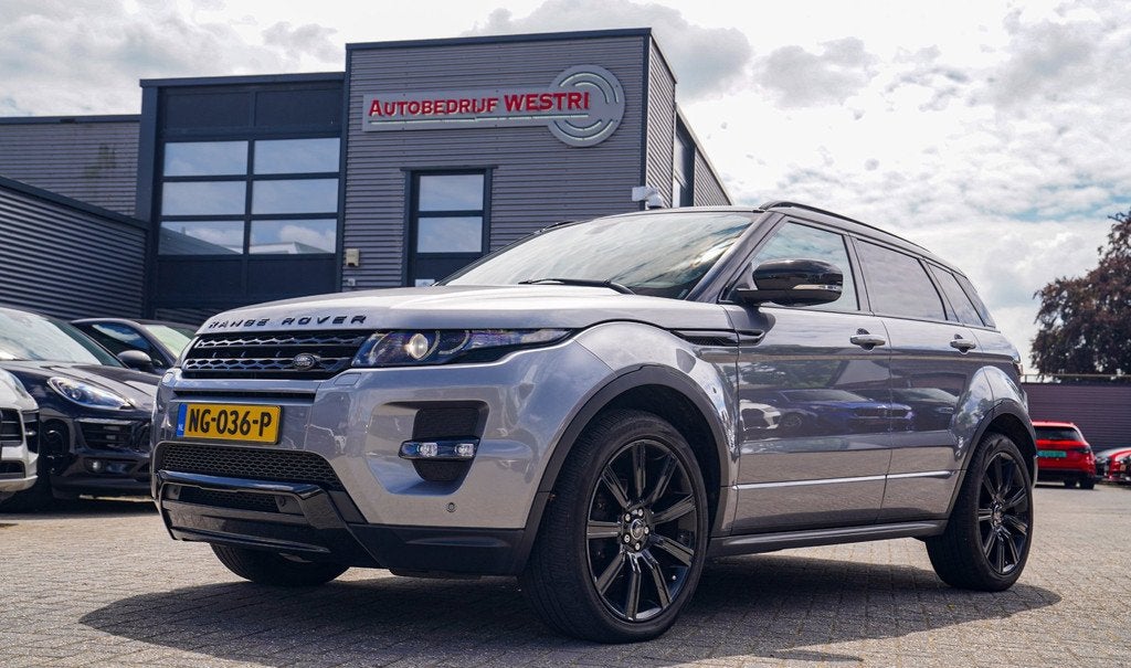 Land Rover Range Rover Evoque 2.0 Si 4WD Prestige | Panorama, Auto's, Land Rover, Euro 5, Zwart, 4 cilinders, Bedrijf