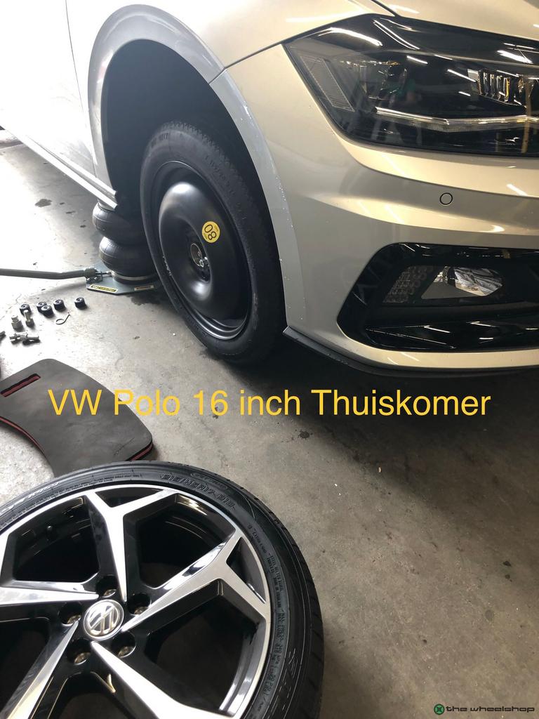 Reservewiel Thuiskomer VW Polo , Seat Ibiza , Skoda Fabia  1, Gebruikt, -, -, Banden en Velgen