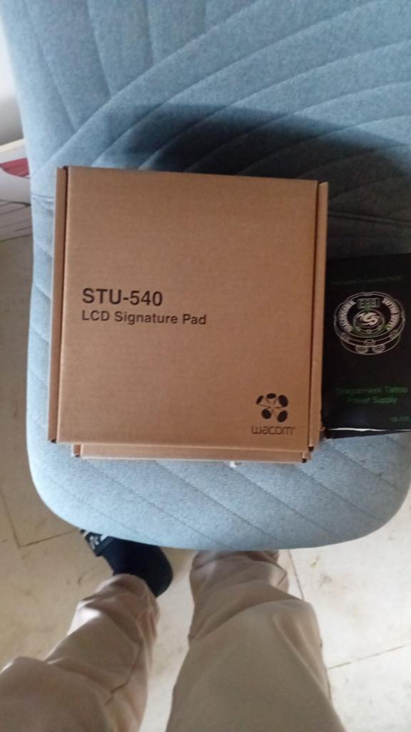 Wacom STU-540 LCD Signature Pad - Nieuw in doos, Ophalen of Verzenden, Nieuw, Bedraad, Wacom
