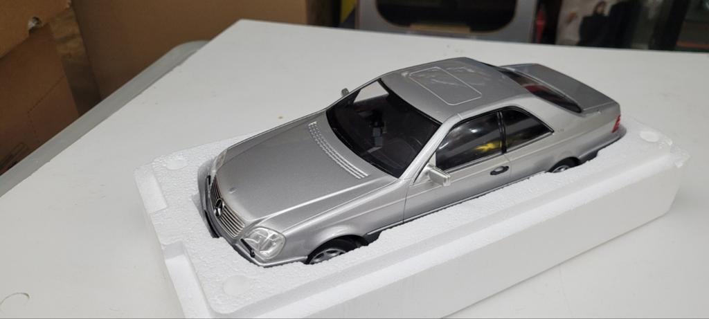 KK Scale Mercedes 600 SEC C140, Hobby en Vrije tijd, Modelauto's | 1:18, Ophalen of Verzenden, Zo goed als nieuw, Auto, Overige merken