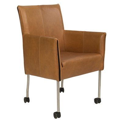 Leren eetkamerstoelen 3 weken levertijd
