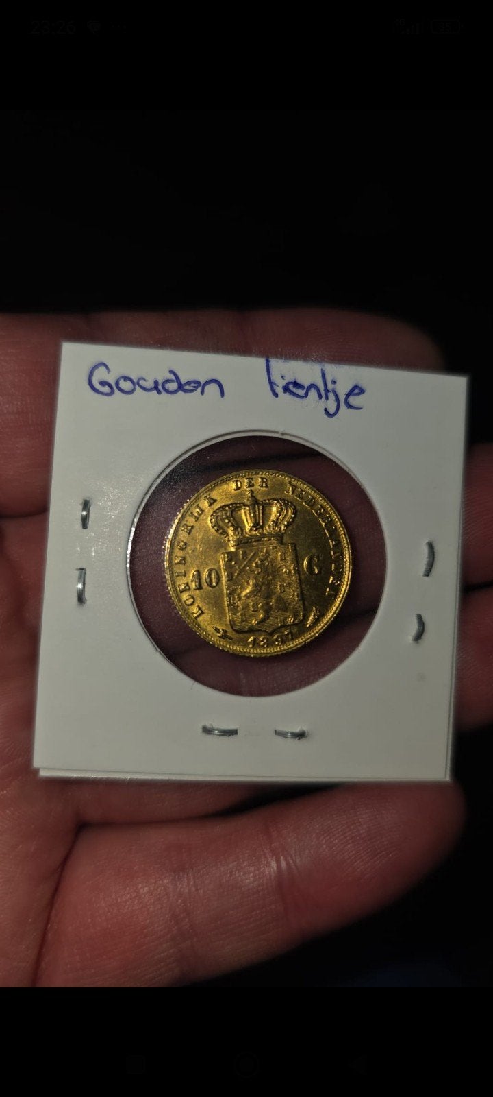 gouden tientje Wilhelmina 1897, Verzenden, Koningin Wilhelmina, 10 gulden