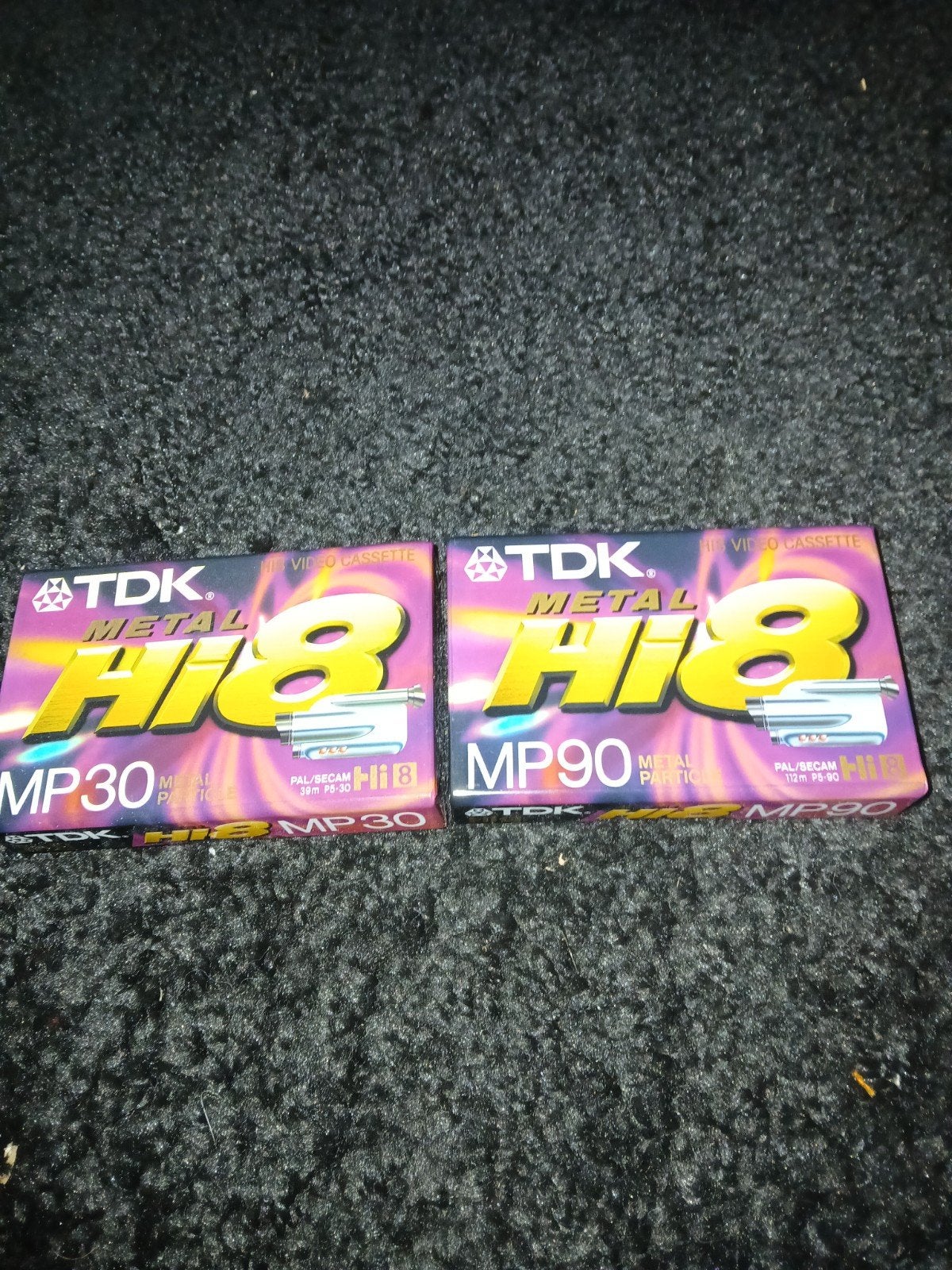 TDK Metal Hi8 MP30 & MP90 videobanden (nieuw), Audio, Tv en Foto, Overige merken, Mini dv, Nieuw, Ophalen of Verzenden