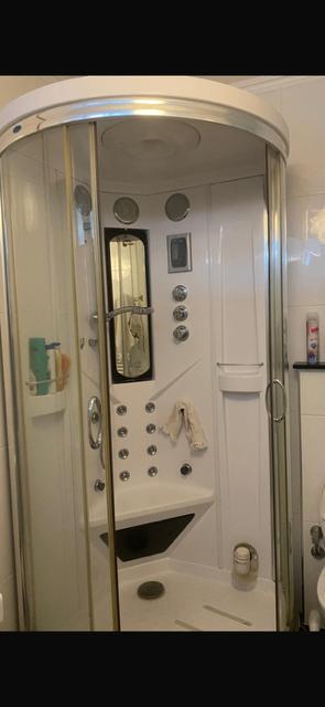 douchecabine 90x90 GRATIES ophalen, Ophalen, Gebruikt, Rvs, Douche