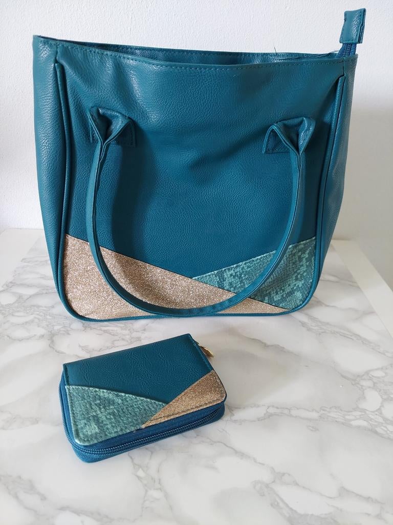 handtas met portemonnee, Sieraden, Tassen en Uiterlijk, Tassen | Damestassen, Ophalen of Verzenden