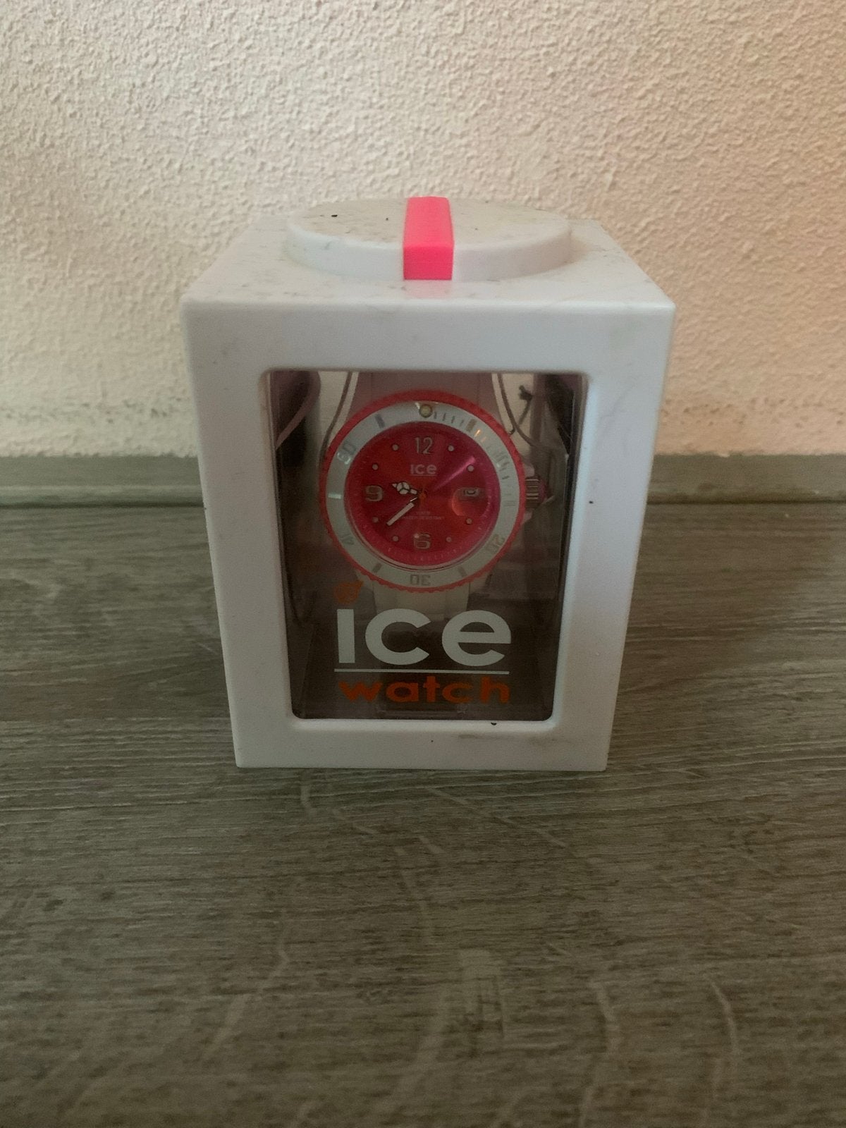 Ice Watch SI.WP.U.S.11 - Wit/Roze Unisex Horloge, Overige merken, Kunststof, Polshorloge, Nieuw