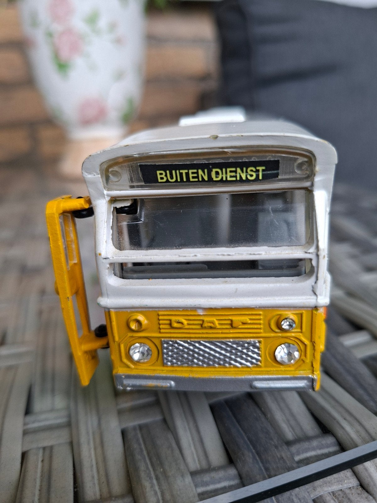 Vintage DAF Bus Model - Buiten Dienst, Ophalen of Verzenden, Gebruikt, Bus of Vrachtwagen, Overige merken