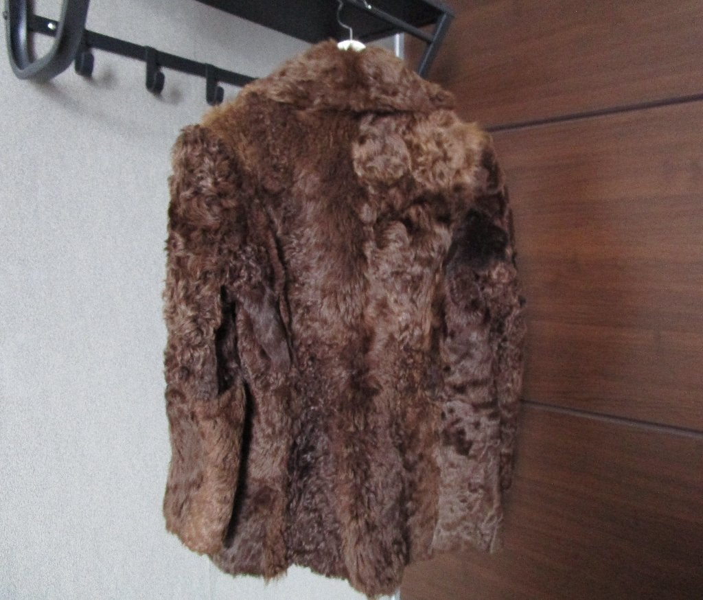 Nr.148: Mooie Vintage bontjas van donkerbruin bont Maat S, Kleding | Dames, Ophalen of Verzenden, Zo goed als nieuw, Maat 36 (S)