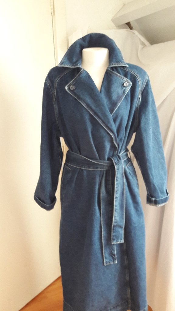 trenchcoat Calvin Klein, nieuw!, maat 40, Blauw, Maat 42/44 (L), Nieuw, Ophalen of Verzenden