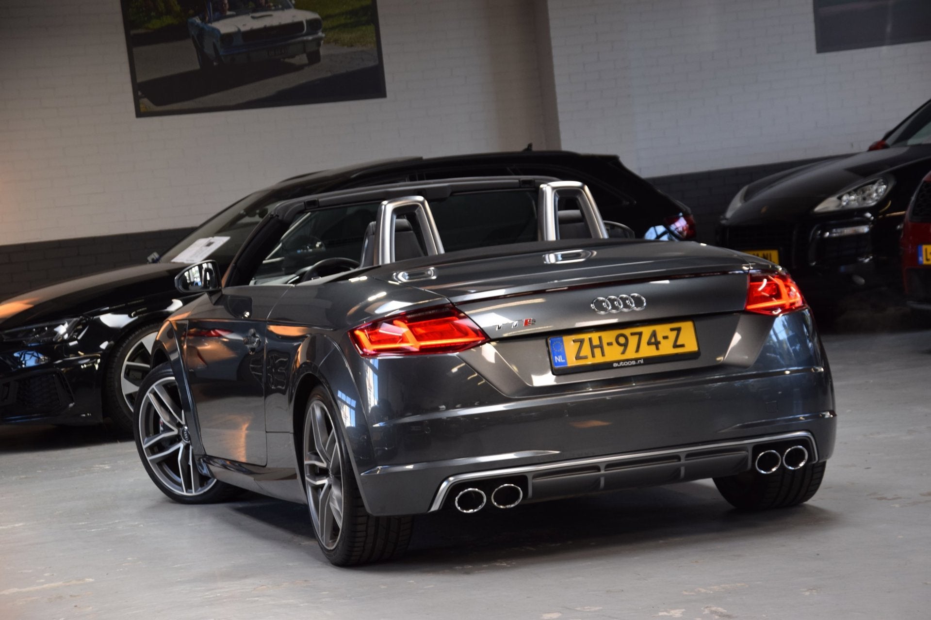Audi TT Roadster 2.0 TFSI TTS Quattro|Navi|310pk!|Dealer ond, Automaat, Dealer onderhouden, TT, Gebruikt