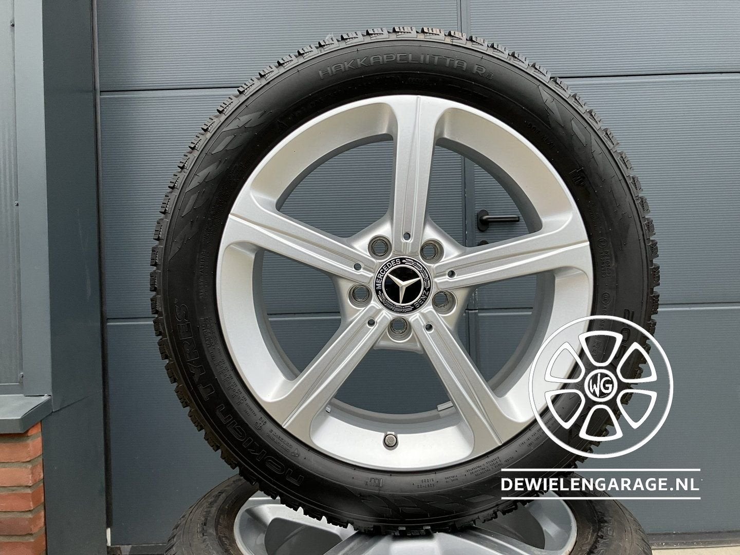 Mercedes A-klasse W177 Velgen + Winterbanden Origineel TPMS, Auto-onderdelen, Banden en Velgen, Gebruikt, -, -, Banden en Velgen