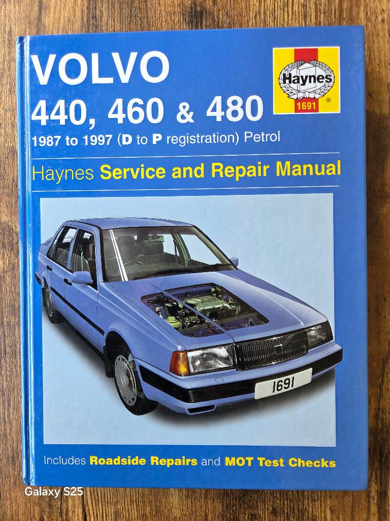 Volvo 440,460 & 480 1987 to 1997 HAYNES 1691, Ophalen of Verzenden