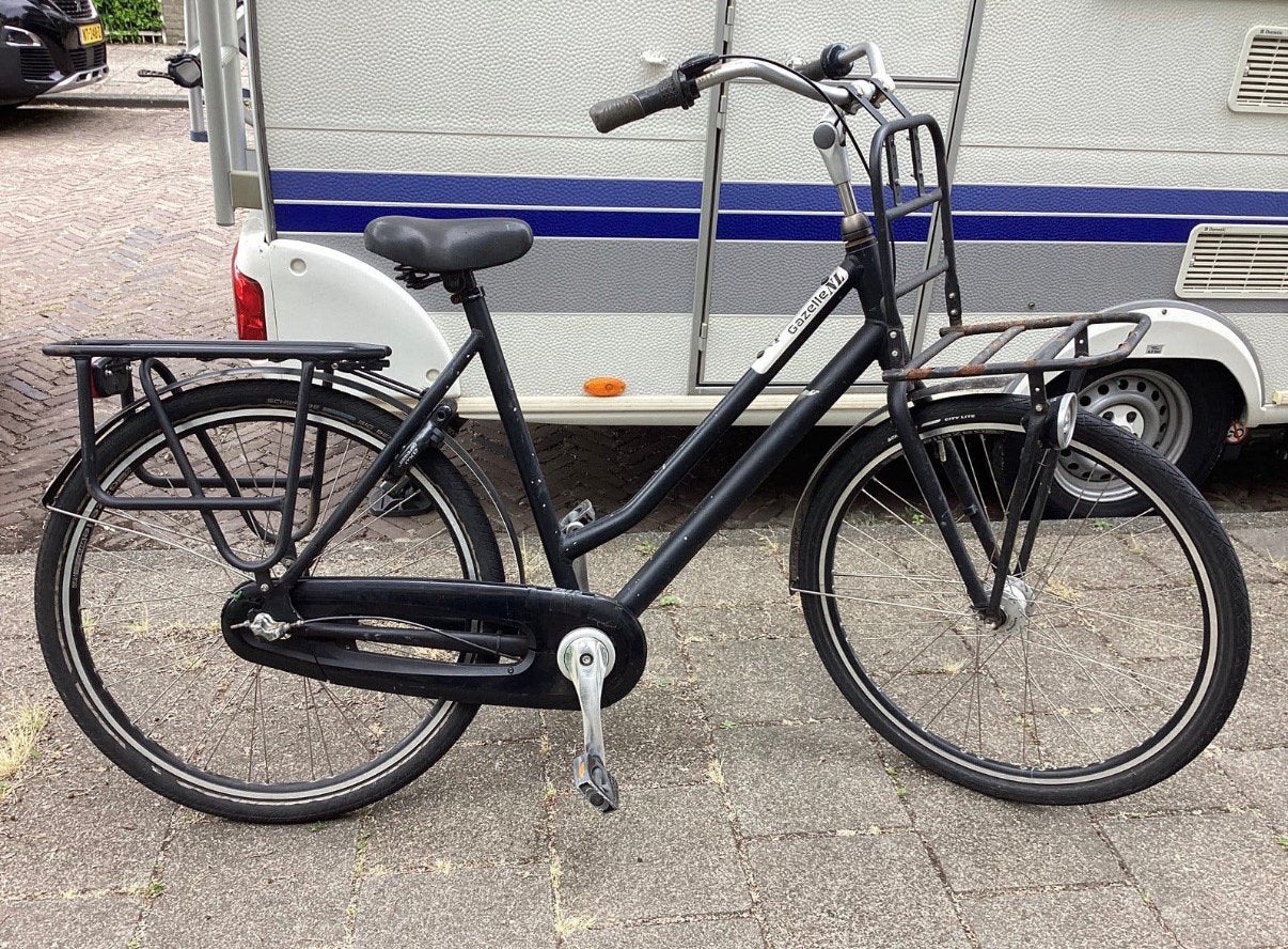 Gazelle NL achterwiel inwendig defect, Ophalen, Zo goed als nieuw, Gazelle