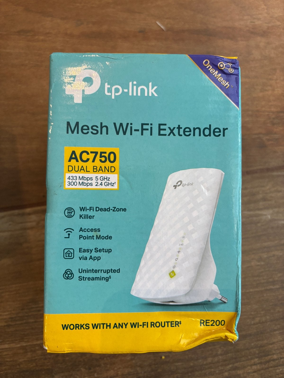 2x TP-Link Mesh Wi-Fi Extender AC750 RE200/RE190 Nieuw, Ophalen of Verzenden, Nieuw