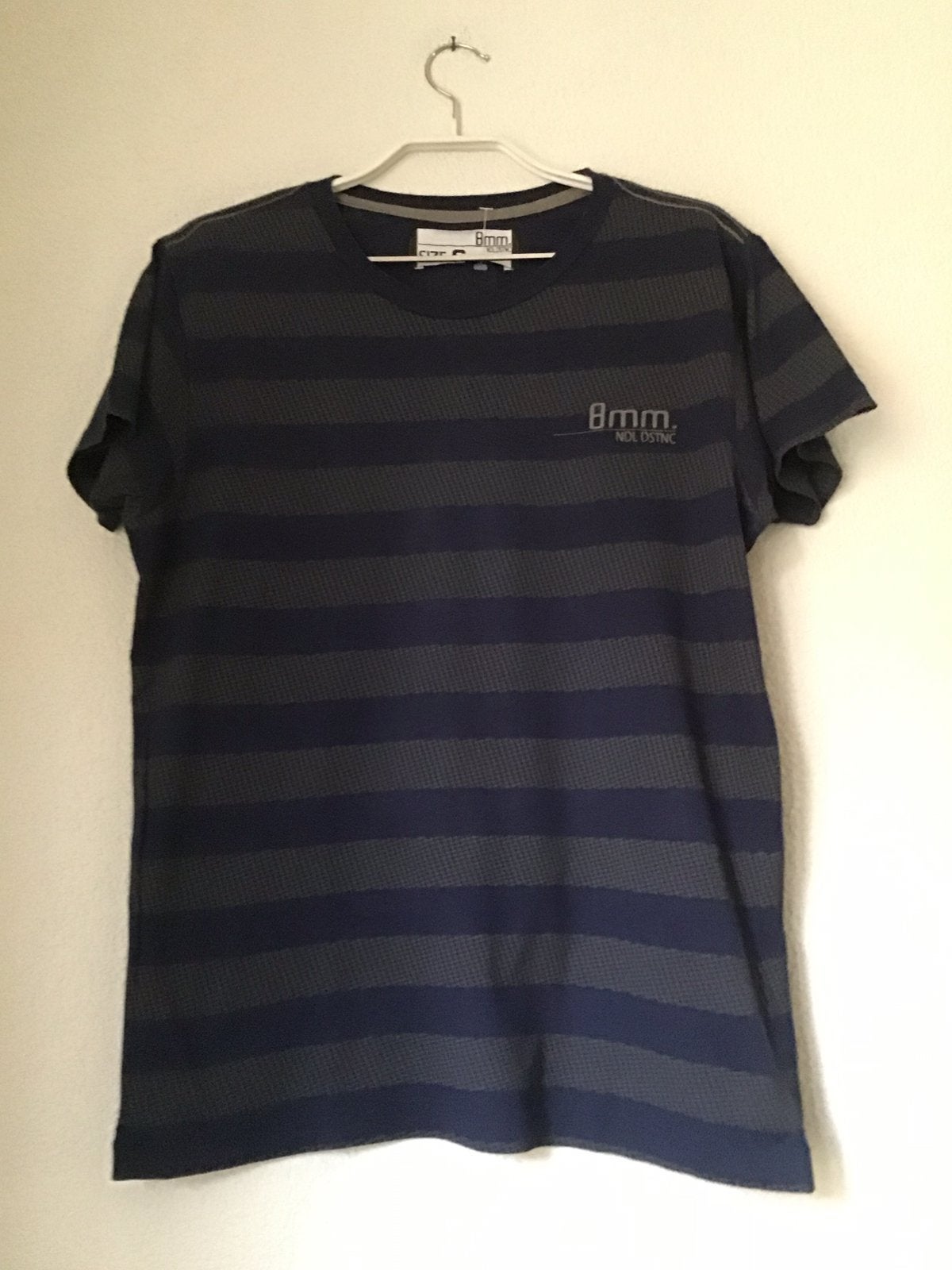 8MM Shirt blauw/groen maat S, Ophalen of Verzenden, Zo goed als nieuw, Maat 46 (S) of kleiner, Overige kleuren