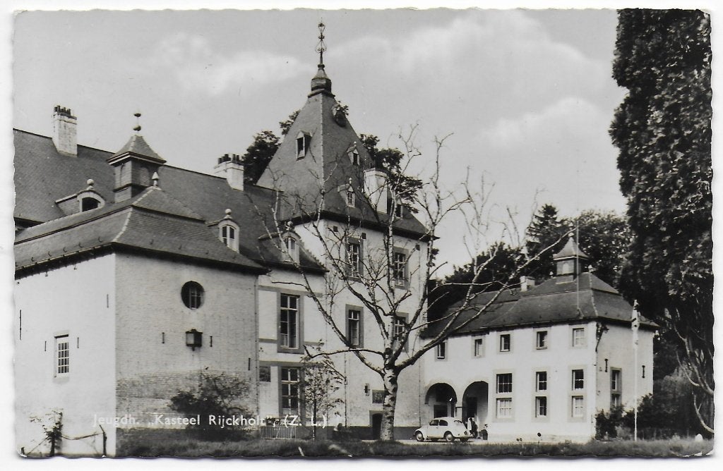 Kasteel Rijckholt Oude Gelopen Ansichtkaart ( B5417 ), Ophalen of Verzenden, 1980 tot heden, Gelopen, Limburg