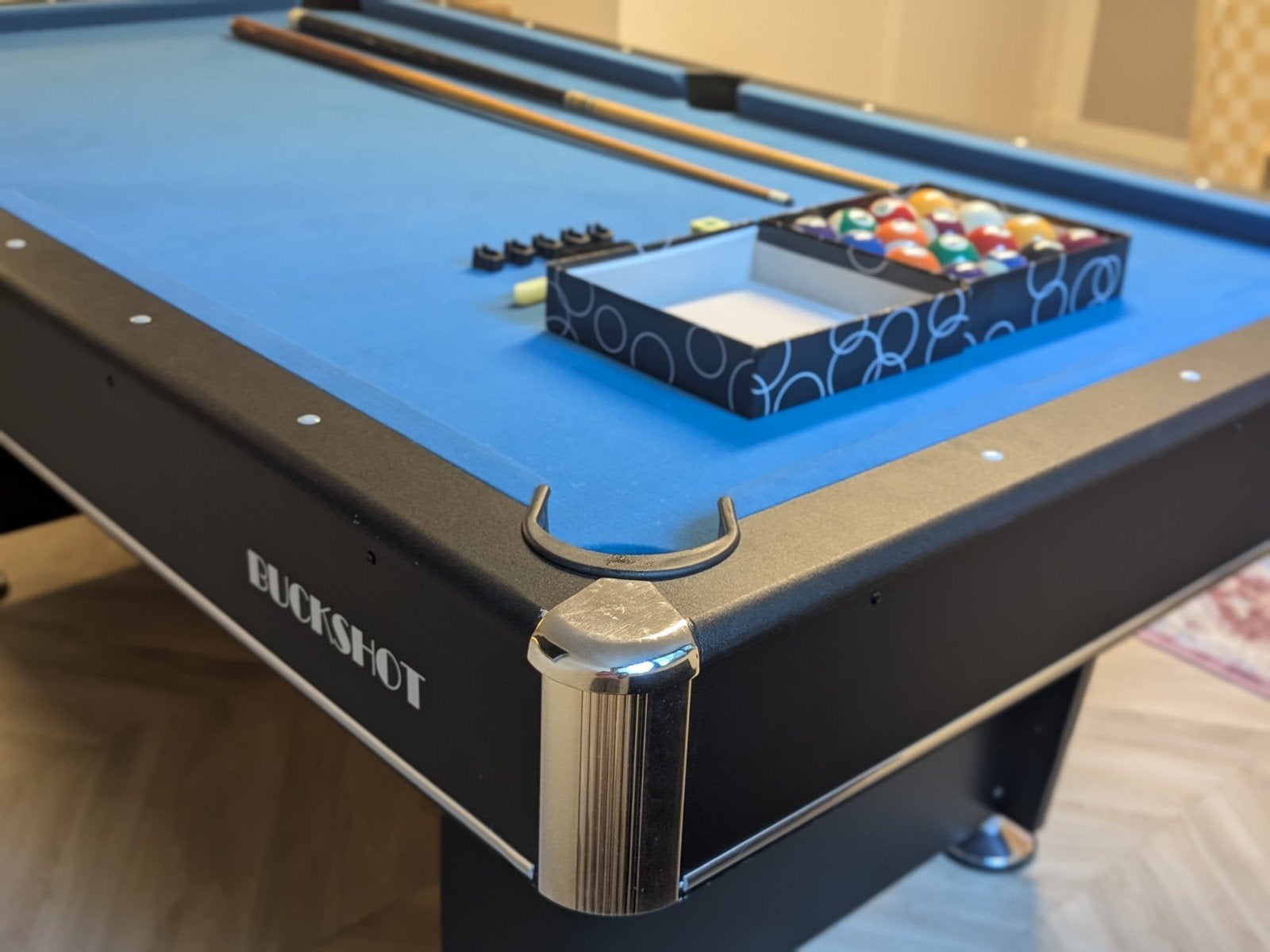 Buckshot Pooltafel 7ft met Pingpongblad en Accessoires, Ophalen, Gebruikt