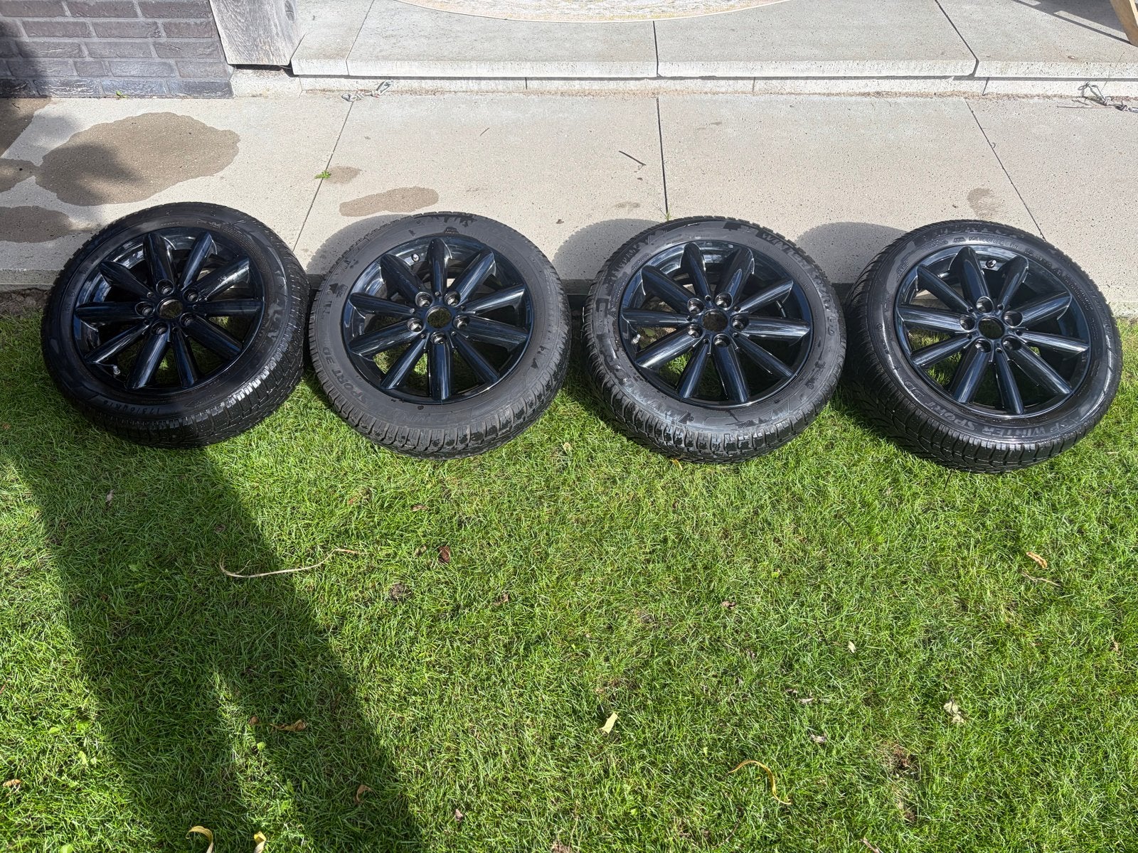 Dunlop (mini) Winter Sport 3D 175/60R16 winterbanden op velg, Ophalen, Gebruikt, 16 inch, 175 mm