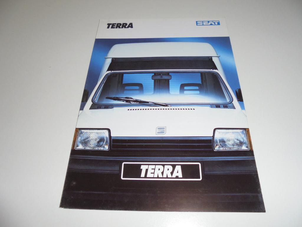 brochure Seat Terra  1991, Ophalen of Verzenden, Gelezen, Overige merken