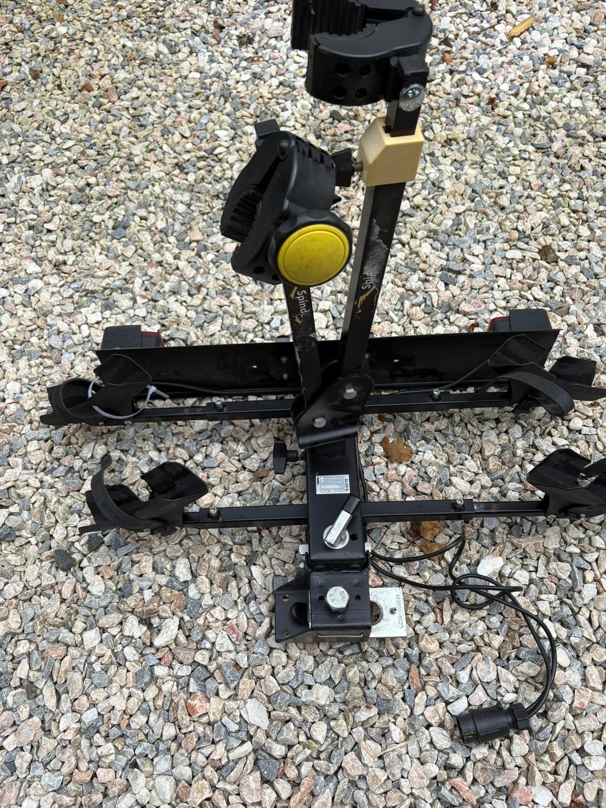 Hawk spinder fietsendrager, Auto diversen, Fietsendragers, Ophalen, 2 fietsen, Gebruikt, Trekhaakdrager