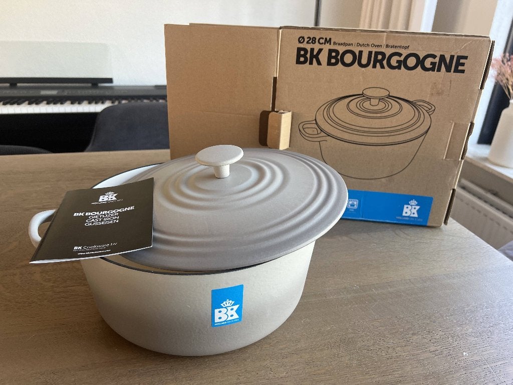 BK Bourgogne Braadpan 28 cm - Gloednieuw en ongebruikt, Ophalen, BK, Nieuw, Geschikt voor inductie