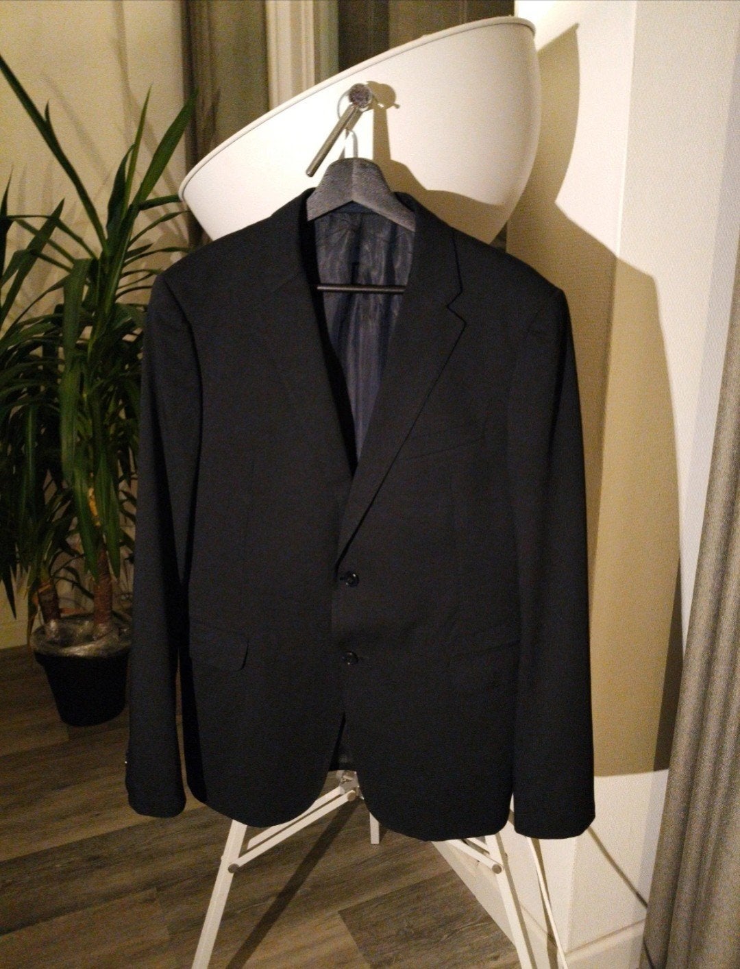Armani Collezioni Metropolitan Heren Blazer Zwart, Kleding | Heren, Kostuums en Colberts, Ophalen of Verzenden, Maat 52/54 (L)