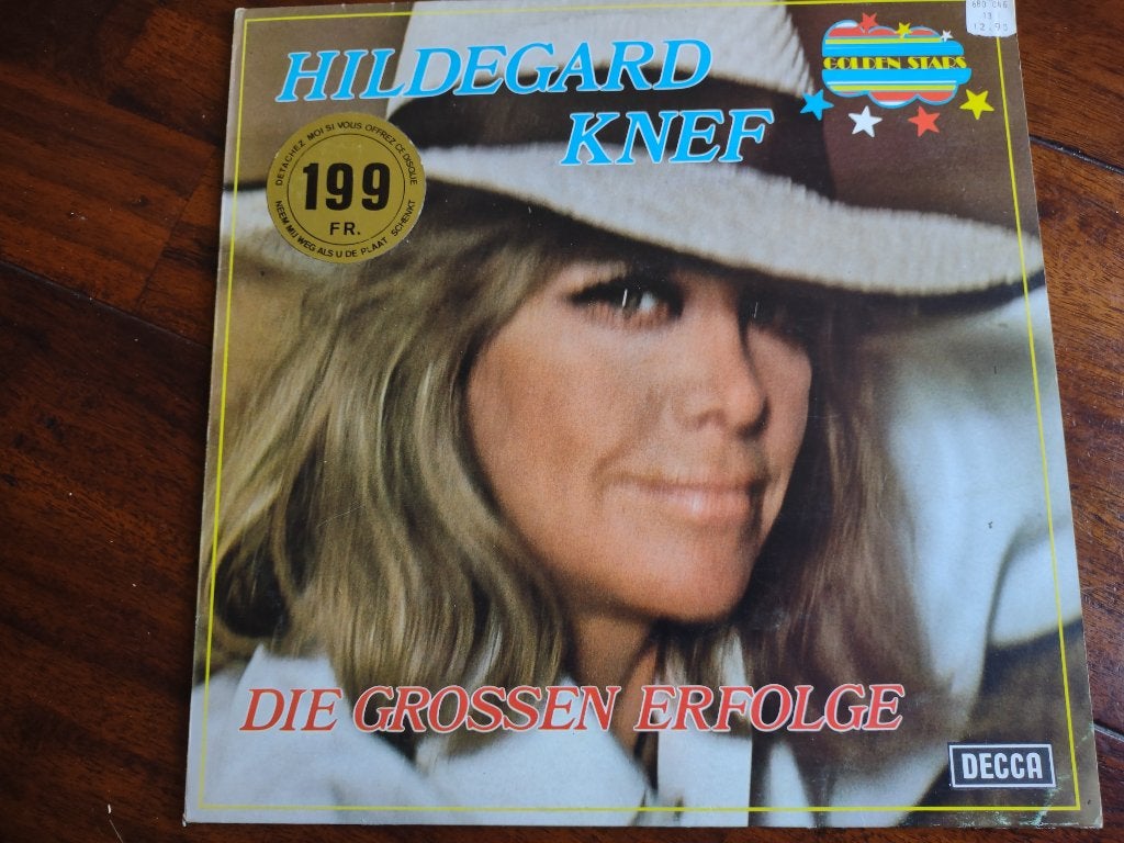 LP - Hildegard Knef - Die Grossen Erfolge, Ophalen of Verzenden, Zo goed als nieuw, Pop, LP