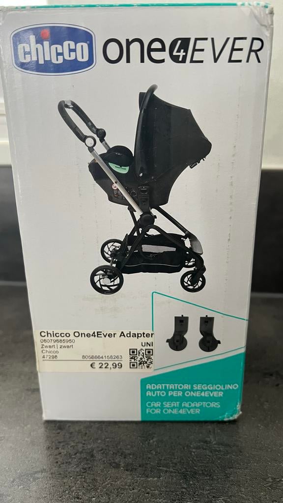 Chicco One4Ever Adapter - Nieuw en Ongebruikt, Ophalen of Verzenden, Zo goed als nieuw