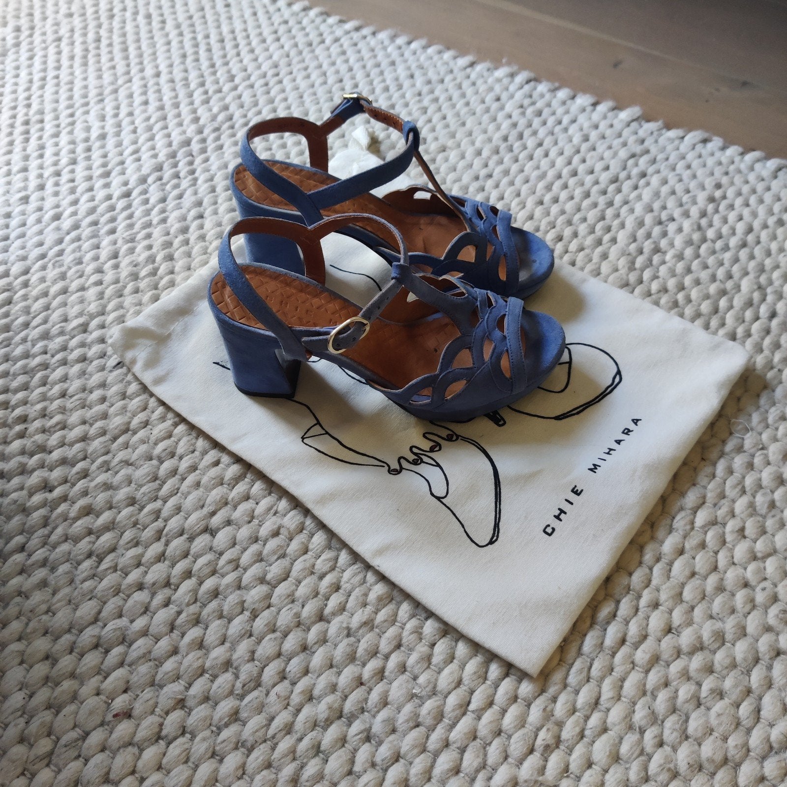 Chie Mihara Elegante Schoenen Maat 36 - Zo Goed Als Ni, Kleding | Dames, Blauw, Zo goed als nieuw, Chie Mihara, Sandalen of Muiltjes
