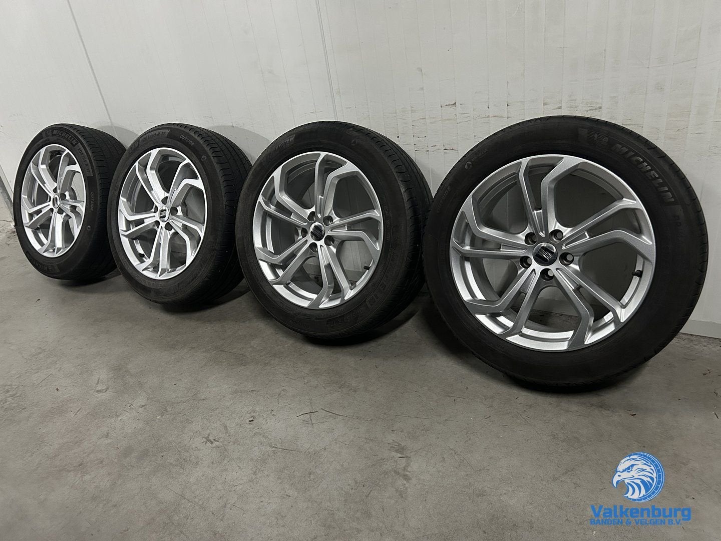6mm! Seat Ateca VAG VW Golf Caddy Audi A3 Leon 17 inch velge, Gebruikt, -, -, Banden en Velgen