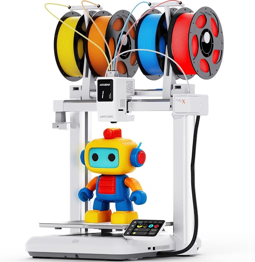 Anycubic Kobra x  4-kleuren 3D-printer (z.g.a.n.), Ophalen, Zo goed als nieuw