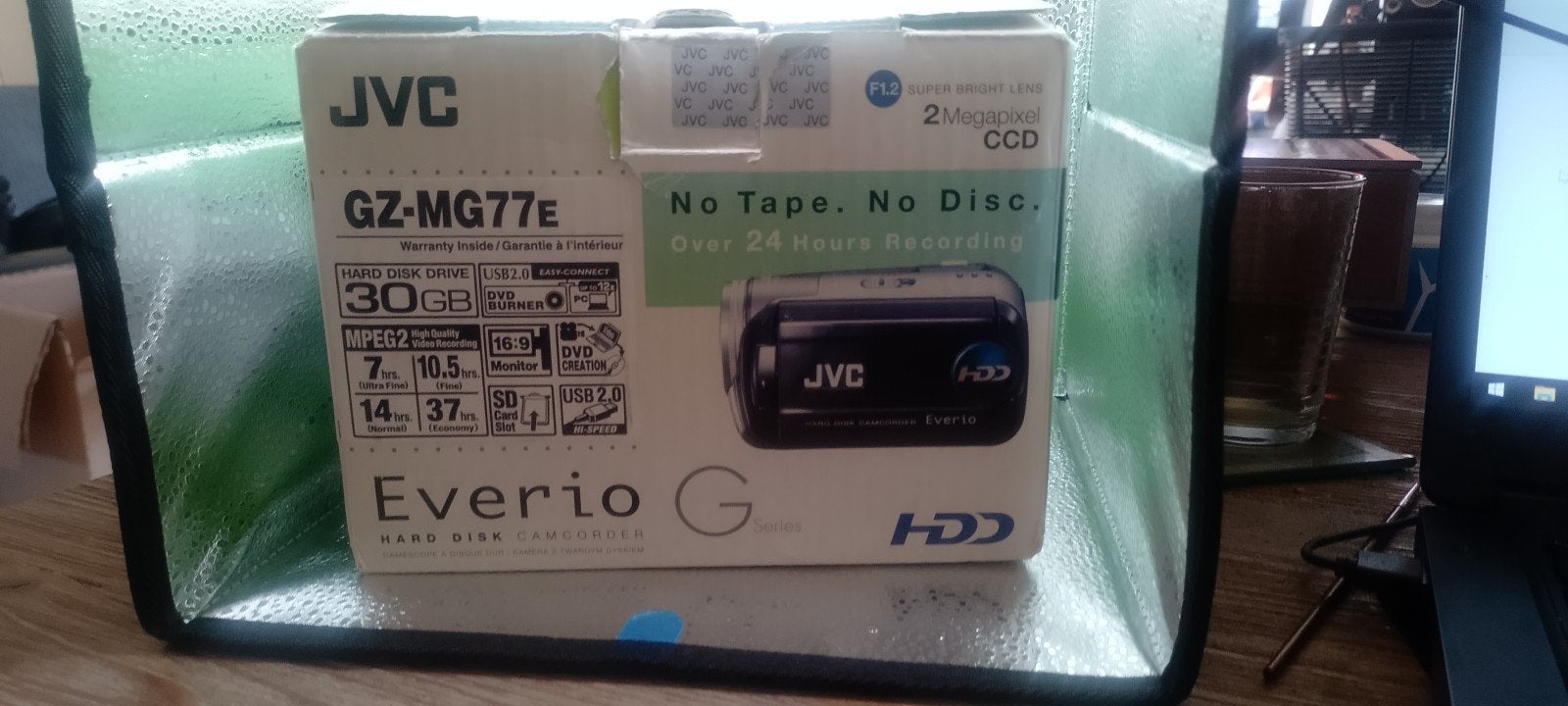 JVC Everio G Digitale filmcamera, Dvd, 20x of meer, Ophalen of Verzenden, Zo goed als nieuw