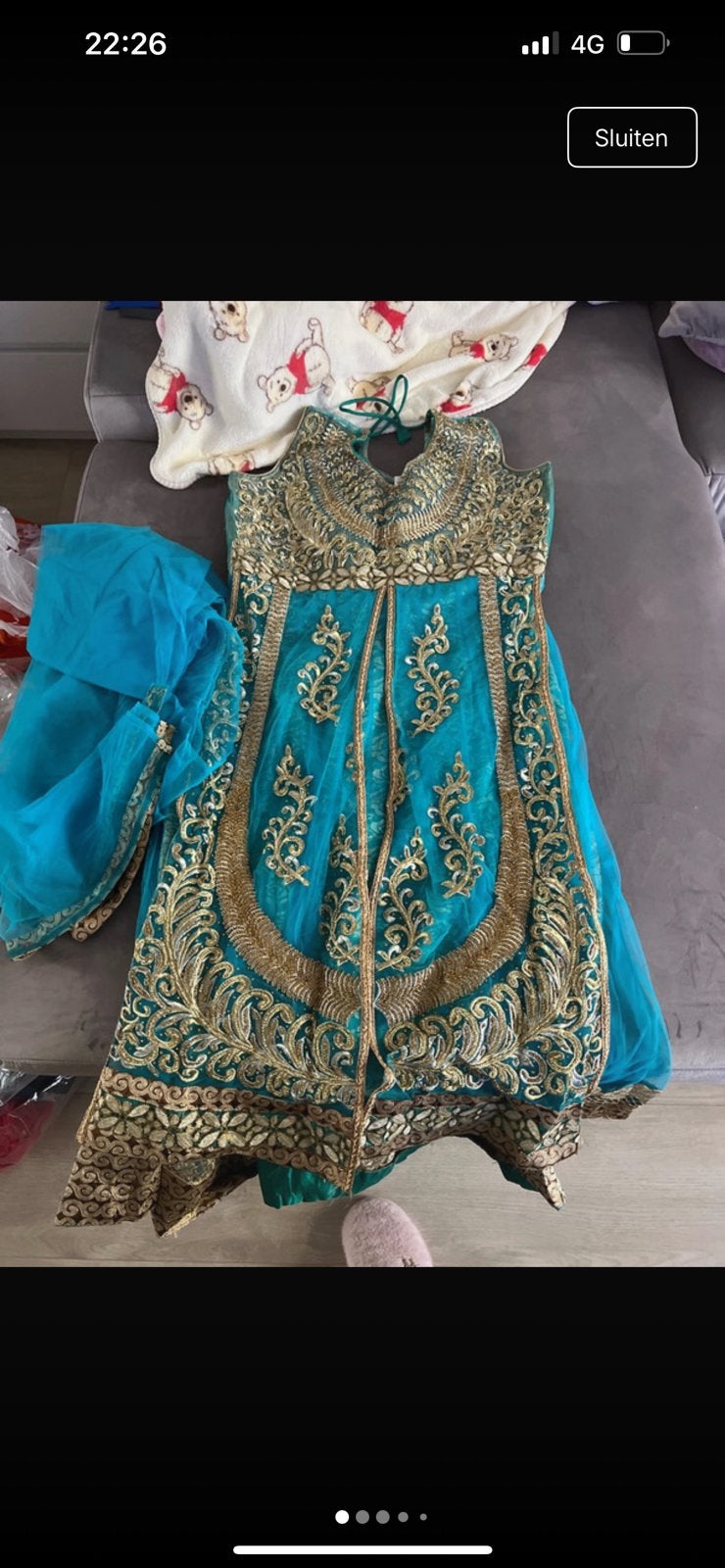 Anarkali, Overige typen, Overige kleuren, Maat 42/44 (L), Ophalen of Verzenden