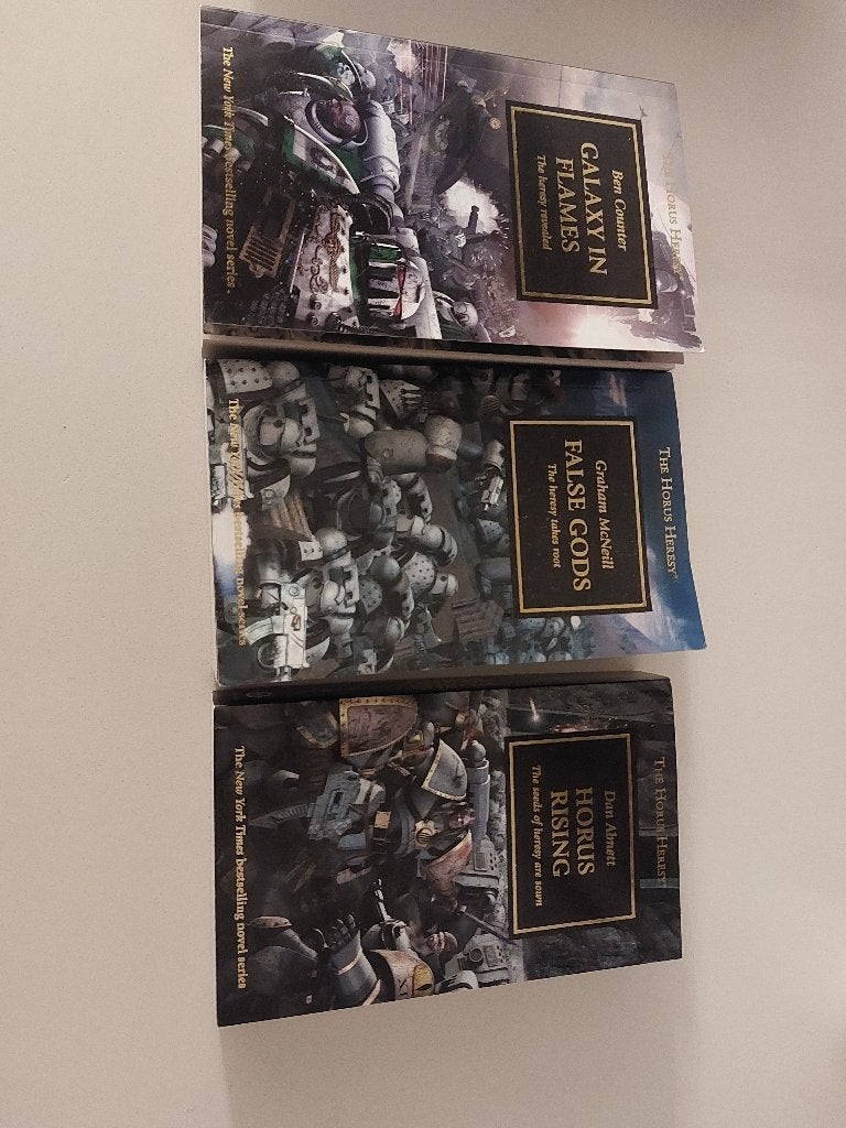 The Horus Heresy, deel 1,2,3, Boeken, Ophalen of Verzenden, Gelezen