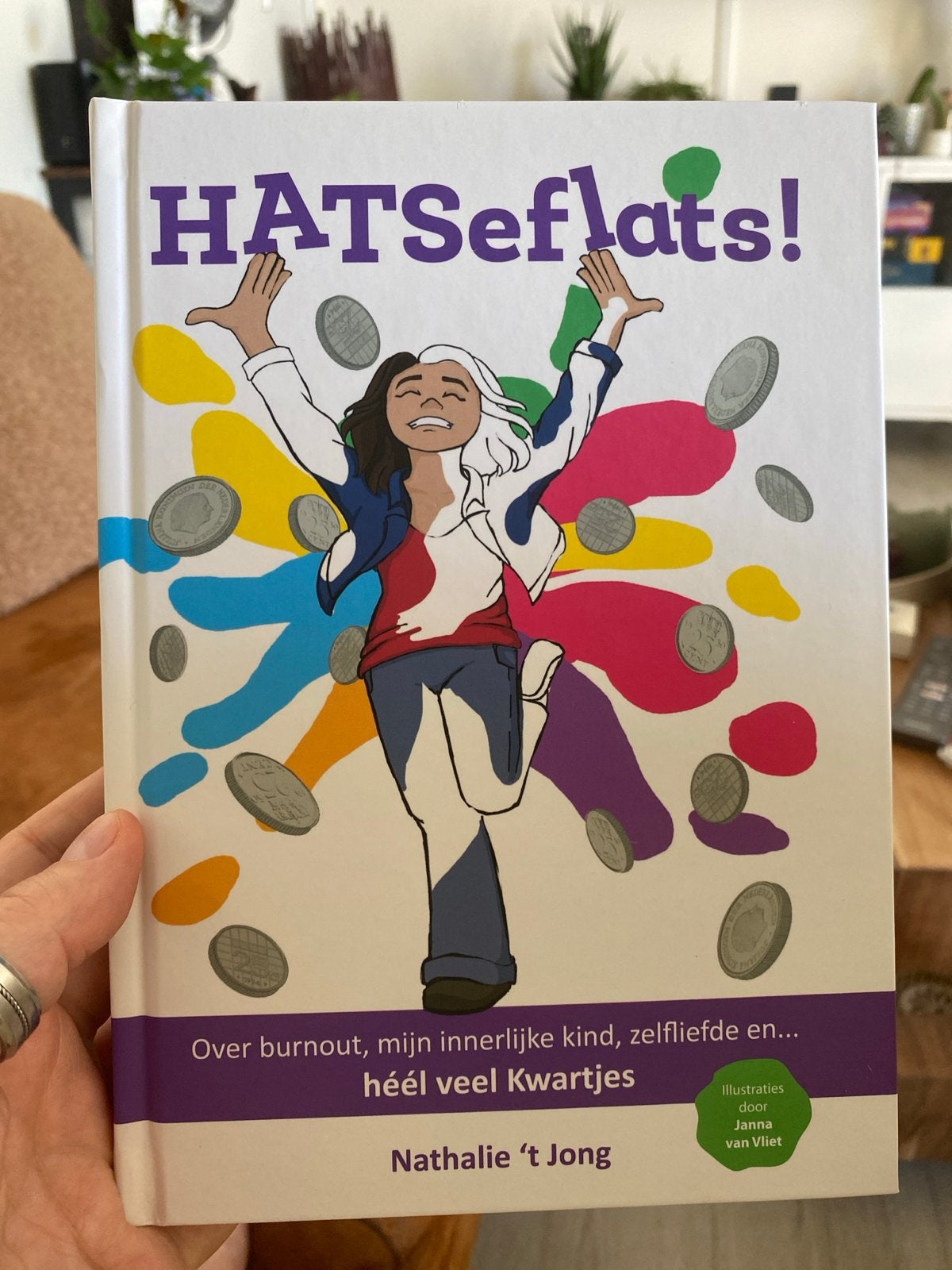 HATSeflats! Over burnout, zelfliefde en kwartjes, Ophalen of Verzenden, Zo goed als nieuw