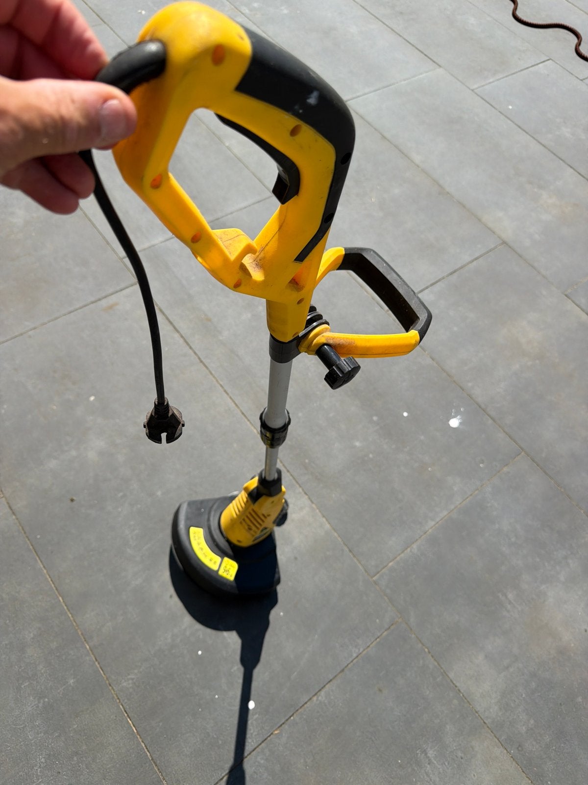 Powerplus POWXG3004 Grastrimmer 450W met telescopische steel, Ophalen of Verzenden, Gebruikt, 10 tot 30 cm, Elektrisch