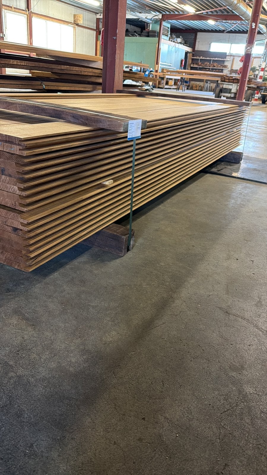 Actie! Thermo frake en ayous planken €7,50P/M, Ophalen, Zo goed als nieuw, 250 cm of meer, Planken