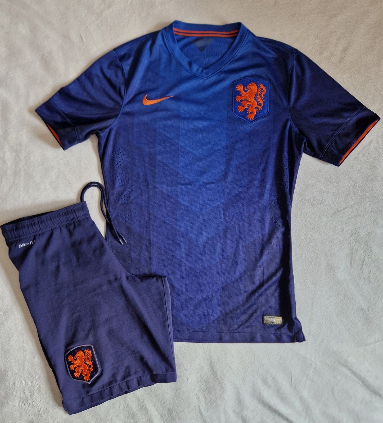 Nederlands elftal shirt 2014 spelersversie, Maat 48/50 (M), Nike, Oranje, Ophalen of Verzenden