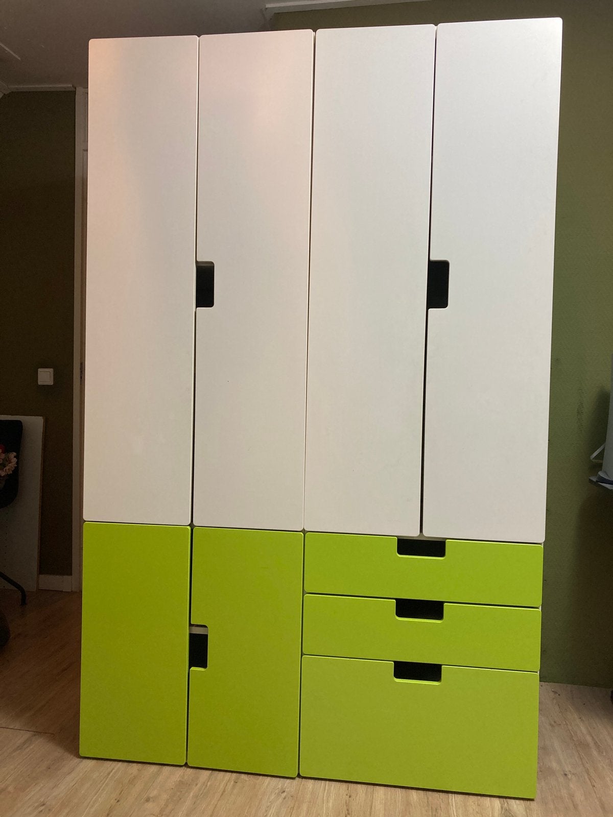Ikea stuva combinatie, Huis en Inrichting, Ophalen, 100 tot 150 cm, 200 cm of meer, 25 tot 50 cm