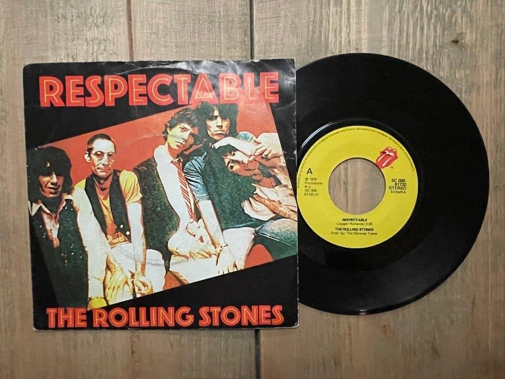 VINYL SINGLE Rolling Stones - Respectable, Gebruikt, 7 inch, Ophalen of Verzenden, Pop