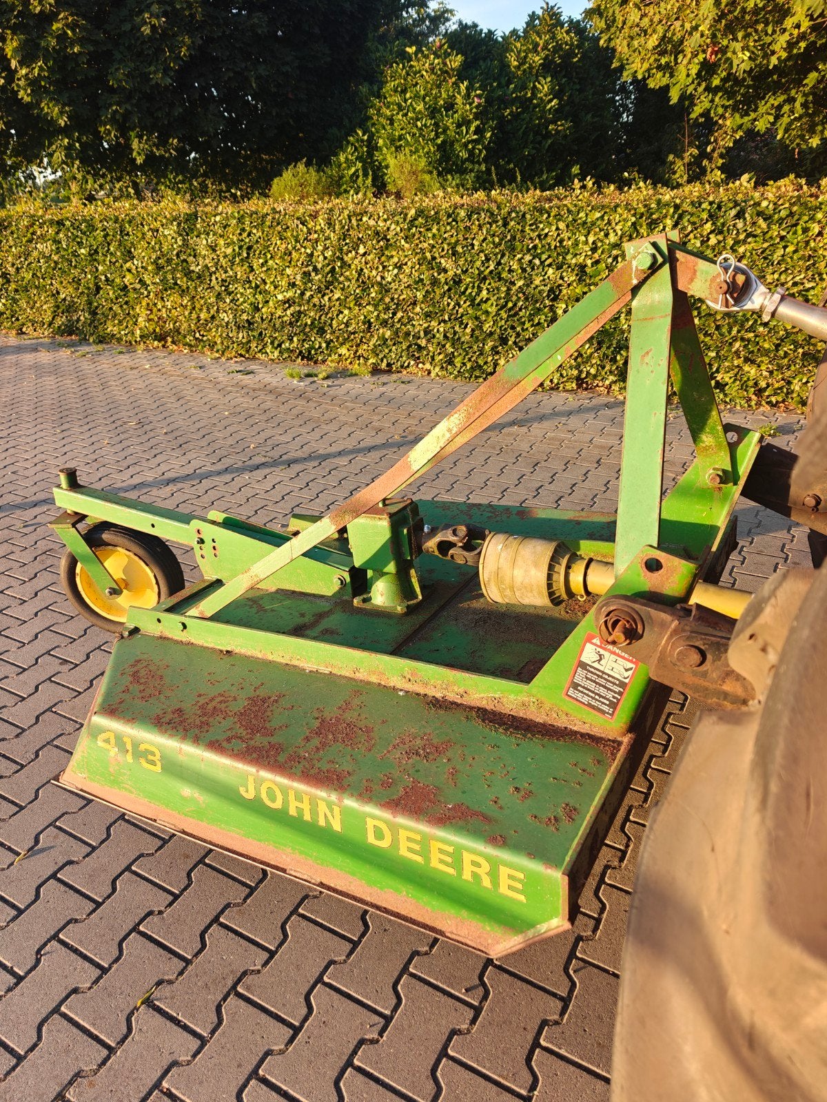 John Deere 413 Weidebloter / Klepelmaaier, Ophalen of Verzenden, Akkerbouw, Weidebouw