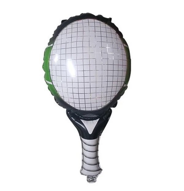 Folie ballonnen set tennis racket en bal, Overige merken, Overige typen, Nieuw, Ophalen of Verzenden