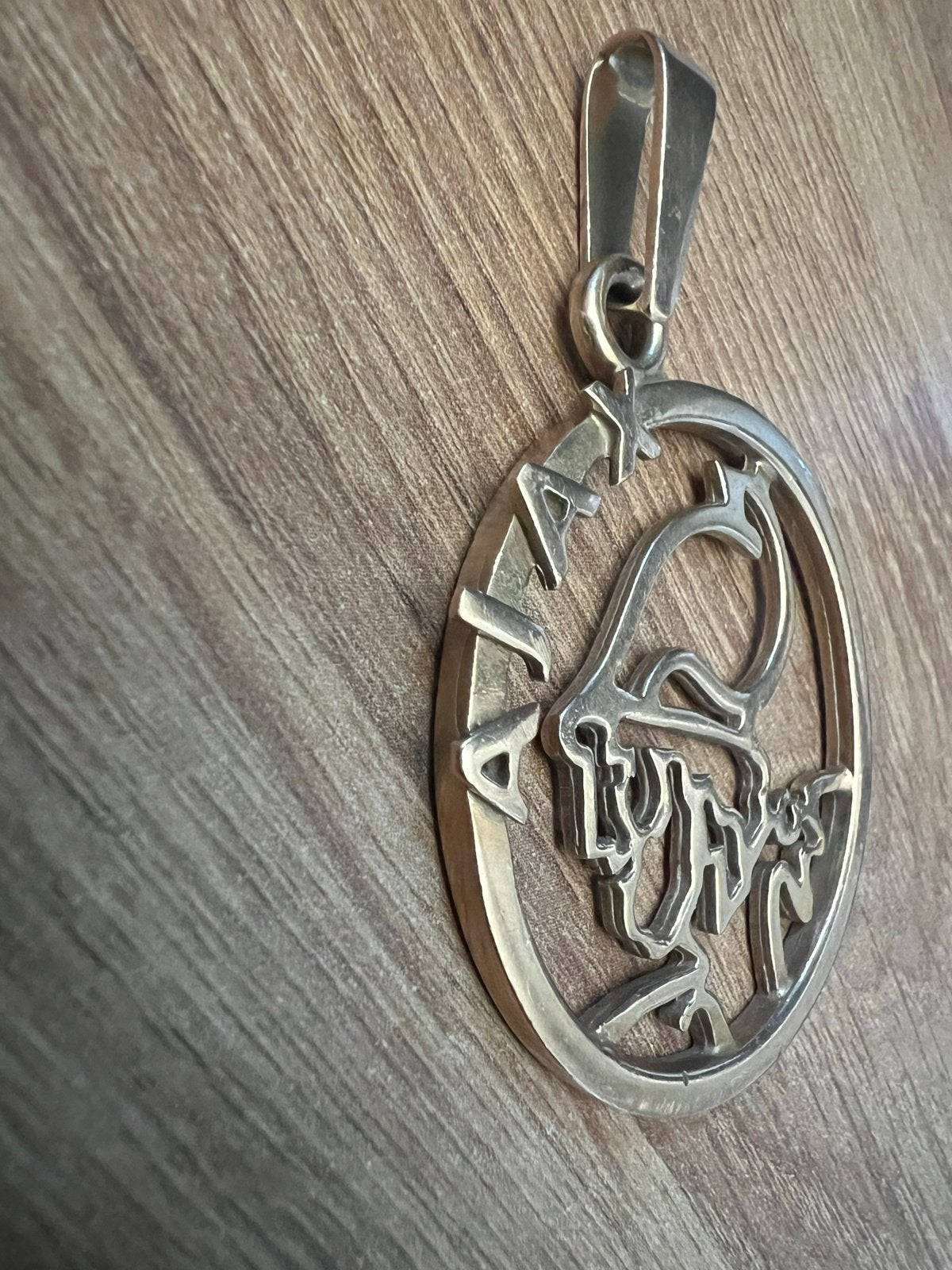 Gouden Ajax Hanger - 16 gram, Ophalen, Zo goed als nieuw, Goud, Overige voorstellingen