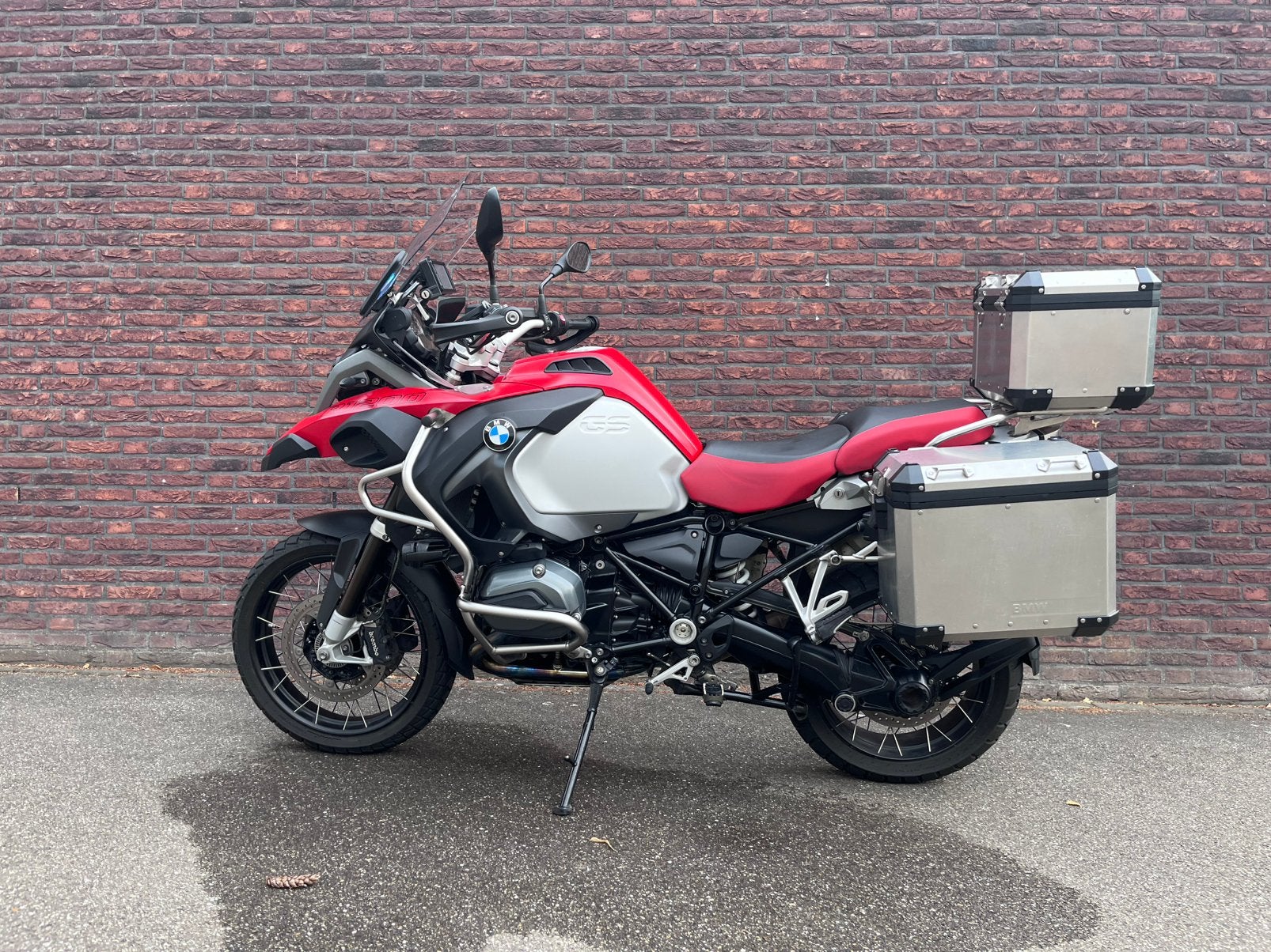 BMW R1200GS Adventure inclusief Koffers, navi& extra’s vol!!, Motoren, Motoren | BMW, Handvatverwarming, 2 cilinders, Motorrijbewijs A