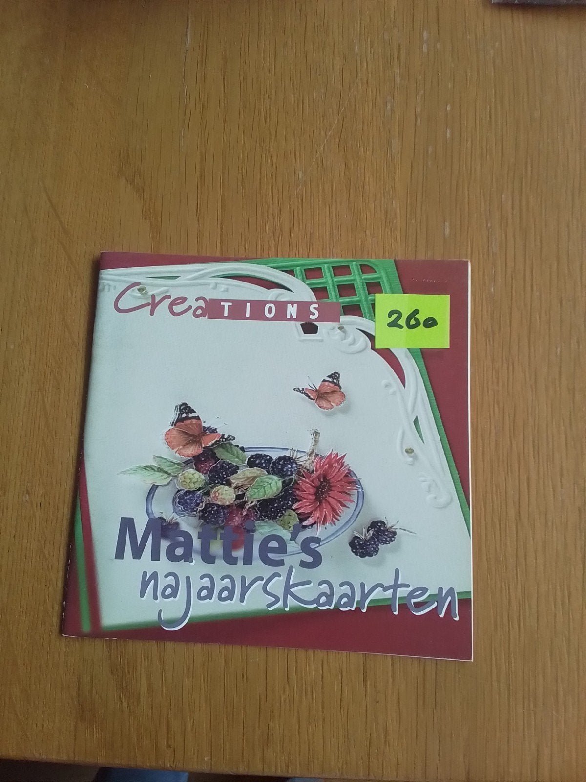 260 Creations knutsel boekje Mattie's najaars kaarten, Ophalen of Verzenden, Zo goed als nieuw, Overige thema's, Overige typen