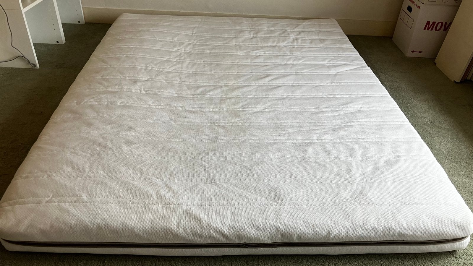Ikea Malvik matras 160x200 cm, Huis en Inrichting, Slaapkamer | Matrassen en Bedbodems, Ophalen, Gebruikt, Tweepersoons, Matras