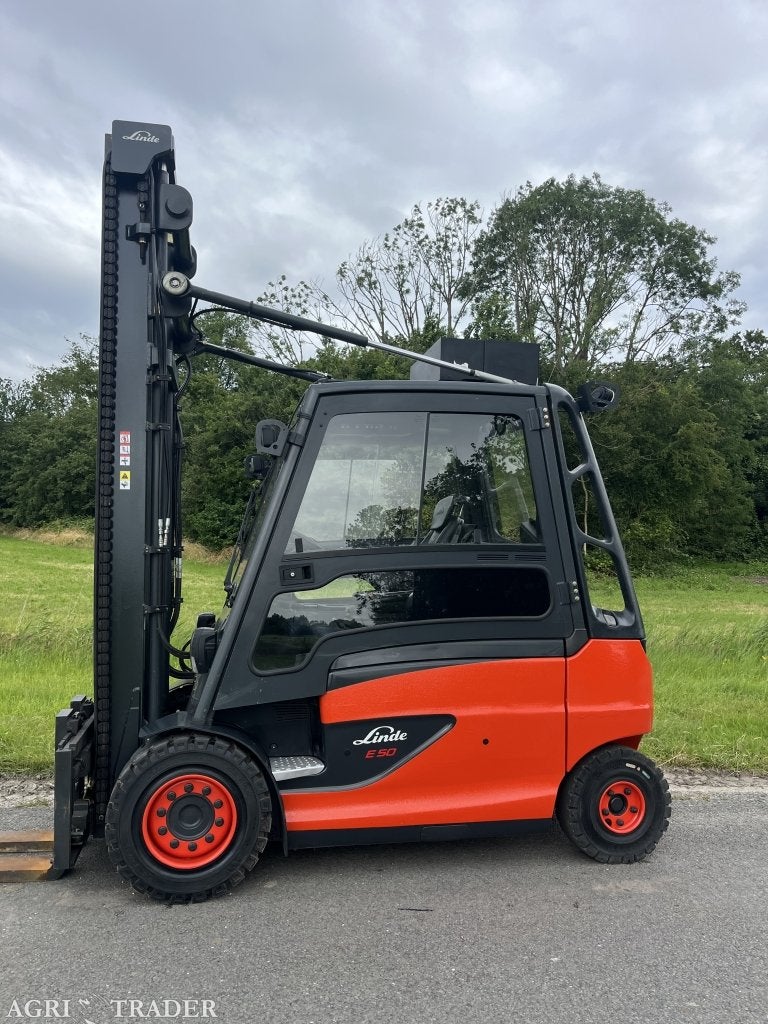 Linde E50HL-01 elektrische heftruck 2017 sideshift!, Linde, Hogendoorn service, Heftruck, Ophalen of Verzenden