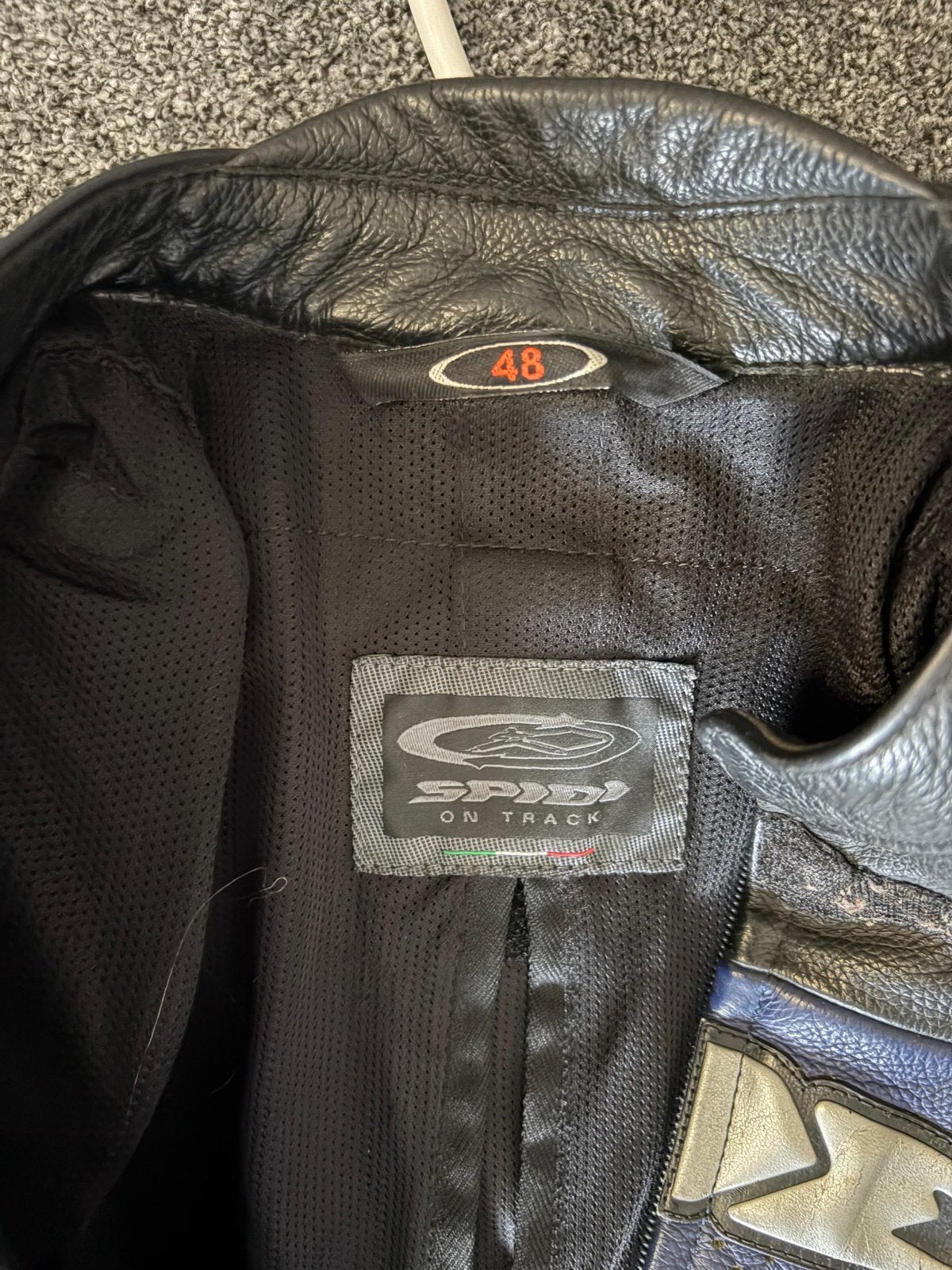 Leren motor pak - Maat 48, Motoren, Ophalen of Verzenden, Tweedehands, Heren, Combipak